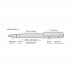 RECYCLED PET PEN PRO F SI GUM Retractable ballpoint pen black