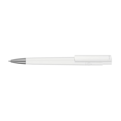 RECYCLED PET PEN PRO F SI Retractable ballpoint pen white