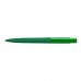 RECYCLED PET PEN PRO K transparent GUM Retractable ballpoint pen dark green