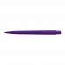 RECYCLED PET PEN PRO K transparent GUM Retractable ballpoint pen dark purple