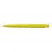 RECYCLED PET PEN PRO K transparent GUM Retractable ballpoint pen yellow