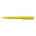 RECYCLED PET PEN PRO K transparent GUM Retractable ballpoint pen yellow