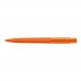 RECYCLED PET PEN PRO K transparent GUM Retractable ballpoint pen orange