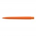 RECYCLED PET PEN PRO K transparent GUM Retractable ballpoint pen orange