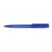 RECYCLED PET PEN PRO transparent Retractable ballpoint pen blue