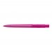 RECYCLED PET PEN PRO transparent Retractable ballpoint pen magenta