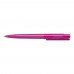 RECYCLED PET PEN PRO transparent Retractable ballpoint pen magenta