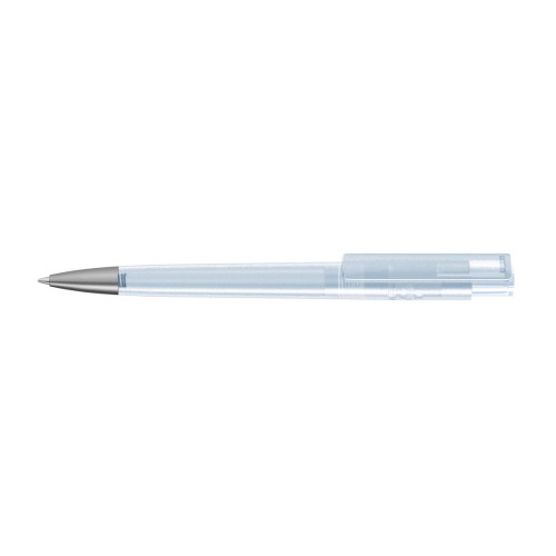RECYCLED PET PEN PRO frozen SI Retractable ballpoint pen clear