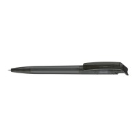RECYCLED PET PEN transparent Retractable ballpoint pen anthracite