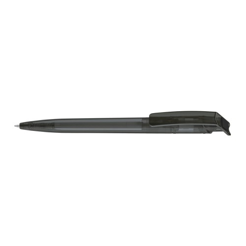 RECYCLED PET PEN transparent Retractable ballpoint pen anthracite RECYCLED PET PEN transparent Retractable ballpoint pen anthracite