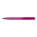 RECYCLED PET PEN transparent Retractable ballpoint pen magenta