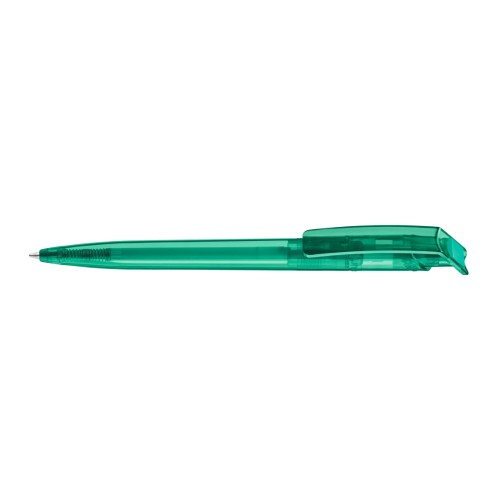 RECYCLED PET PEN transparent Retractable ballpoint pen turquoise RECYCLED PET PEN transparent Retractable ballpoint pen turquoise