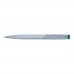 RECYCLED PET PEN transparent SG Retractable ballpoint pen dark green