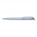RECYCLED PET PEN transparent SG Retractable ballpoint pen dark purple