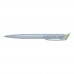 RECYCLED PET PEN transparent SG Retractable ballpoint pen yellow