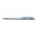 RECYCLED PET PEN transparent SG Retractable ballpoint pen light green