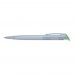 RECYCLED PET PEN transparent SG Retractable ballpoint pen middle green