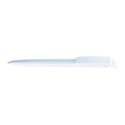 RECYCLED PET PEN Retractable ballpoint pen white