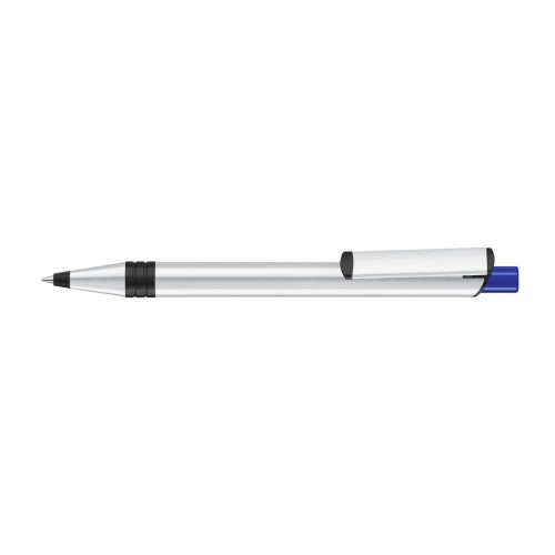 RECYCLED PET PEN ALUMA Retractable ballpoint pen dark blue