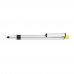 RECYCLED PET PEN ALUMA Retractable ballpoint pen yellow