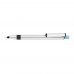 RECYCLED PET PEN ALUMA Retractable ballpoint pen light blue