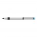 RECYCLED PET PEN ALUMA Retractable ballpoint pen light blue
