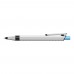 RECYCLED PET PEN ALUMA Retractable ballpoint pen light blue