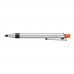 RECYCLED PET PEN ALUMA Retractable ballpoint pen orange
