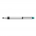 RECYCLED PET PEN ALUMA Retractable ballpoint pen turquoise