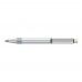 RECYCLED PET PEN ALUMA transparent Retractable ballpoint pen beige