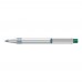 RECYCLED PET PEN ALUMA transparent Retractable ballpoint pen dark green