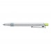 RECYCLED PET PEN ALUMA transparent Retractable ballpoint pen light green
