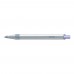 RECYCLED PET PEN ALUMA transparent Retractable ballpoint pen light purple