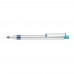 RECYCLED PET PEN ALUMA transparent Retractable ballpoint pen turquoise