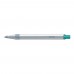 RECYCLED PET PEN ALUMA transparent Retractable ballpoint pen turquoise
