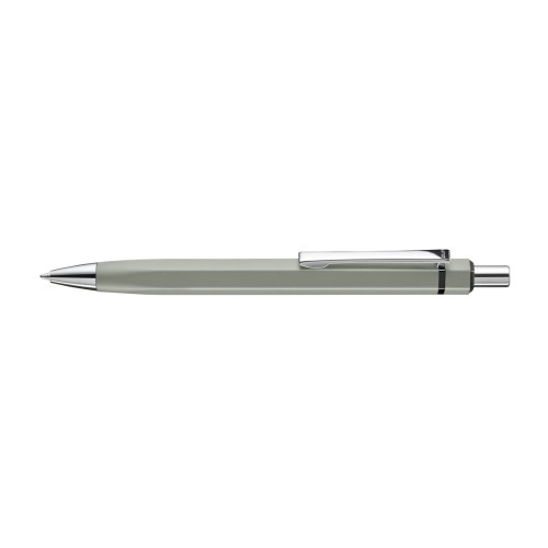 SIX Retractable ballpoint pen grey