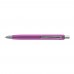 SIX Retractable ballpoint pen magenta