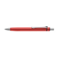 SIX Retractable ballpoint pen red