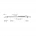 SMOKE Retractable ballpoint pen red