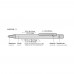 STRAIGHT GUM Retractable ballpoint pen yellow