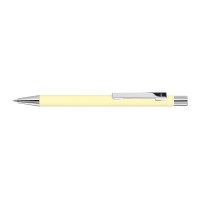 STRAIGHT SI GUM Retractable ballpoint pen pastel yellow