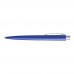 LUMOS RECY Retractable ballpoint pen middle blue