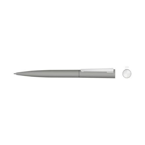 BRUSH GUM Twist ballpoint pen grey
