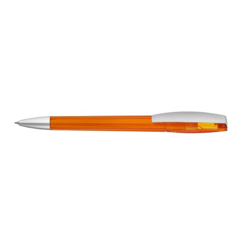 CHILL C transparent SI Twist ballpoint pen orange