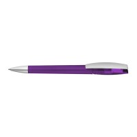 CHILL C transparent SI Twist ballpoint pen purple