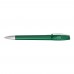 CHILL transparent SI Twist ballpoint pen dark green