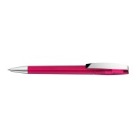 CHILL transparent SI Twist ballpoint pen magenta