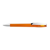 CHILL transparent SI Twist ballpoint pen orange