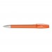 CHILL transparent SI Twist ballpoint pen orange