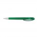 SPOT transparent SI Retractable ballpoint pen dark green